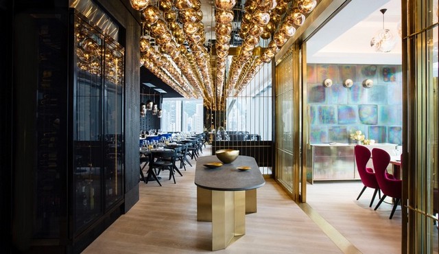 The Art Of Tom Dixon: Luxury Design In Hight Restaurant